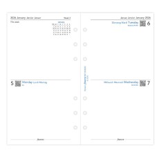 FILOFAX. Diario f.to Personal 2 giorni per pagina 2026